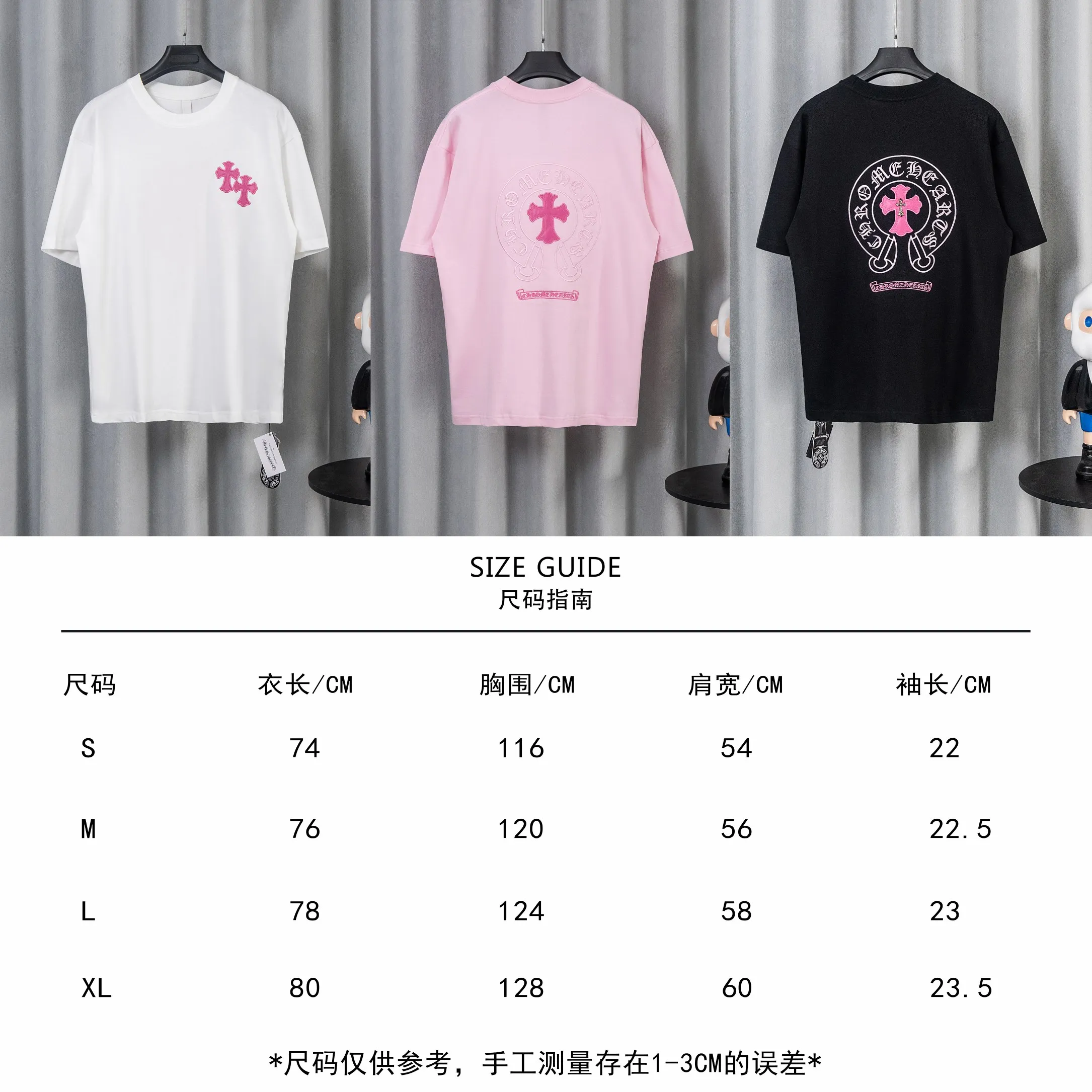 Chrome Hearts CH Black 2026 Authentic 0 Quality 0 Sizes: S M L XL